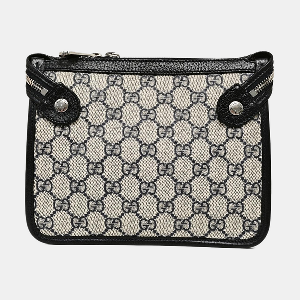Retro Monogram Coated Canvas Blue