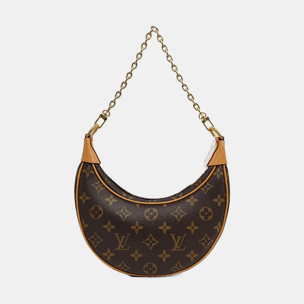 LOOP Monogram Coated Canvas Brown