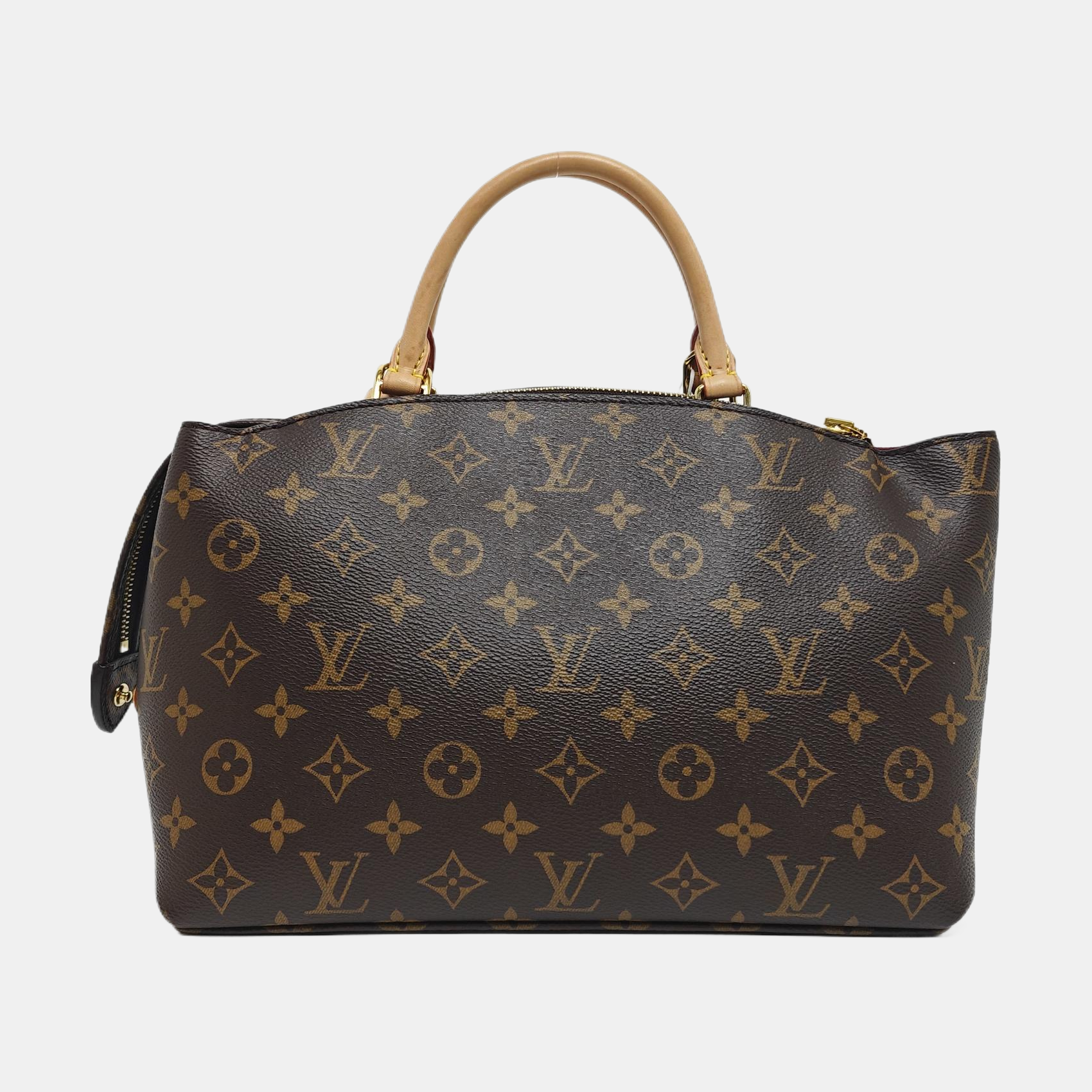 PALAIS PM Monogram Coated Canvas Brown