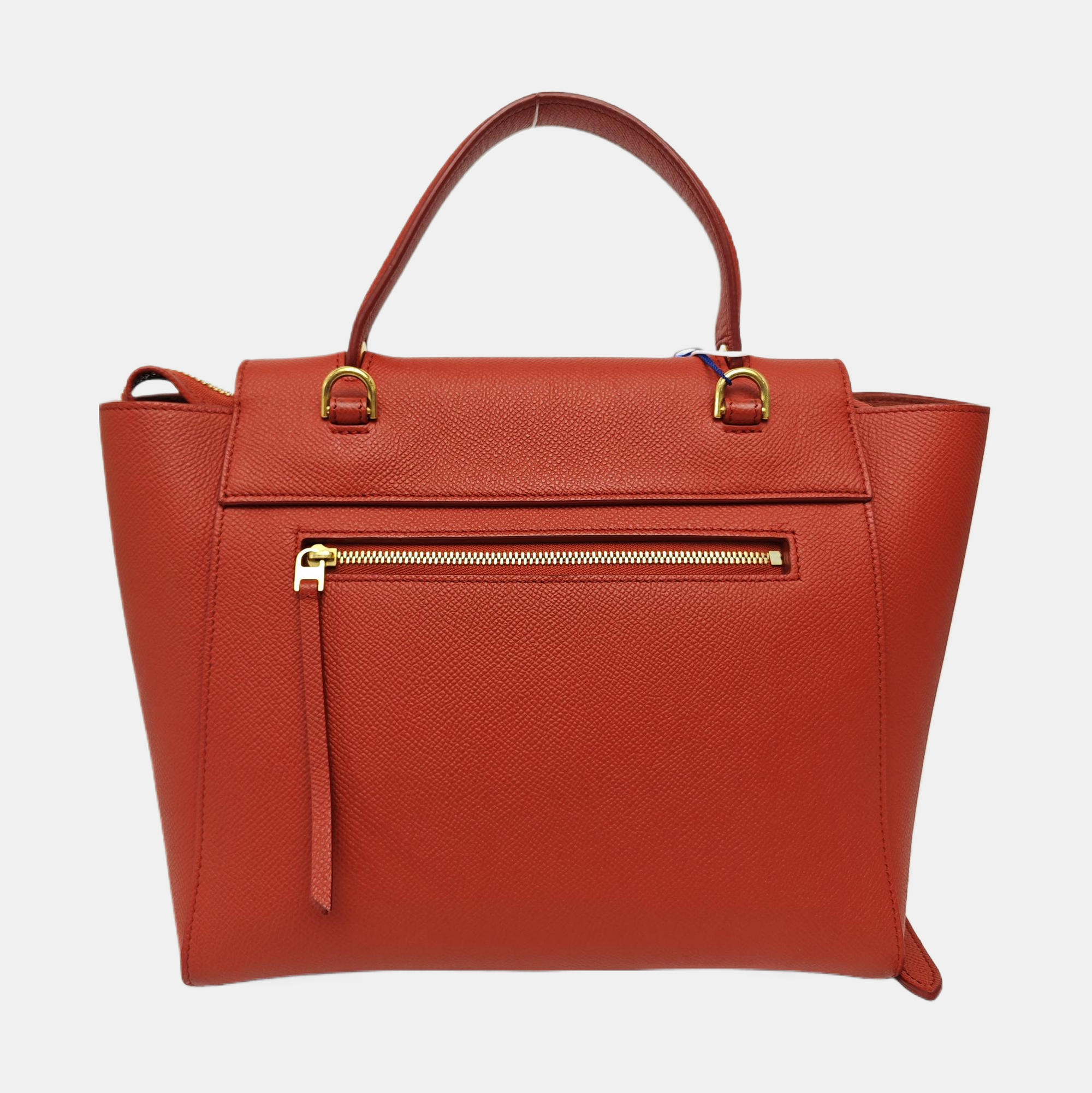 BELT Micro Calfskin Red