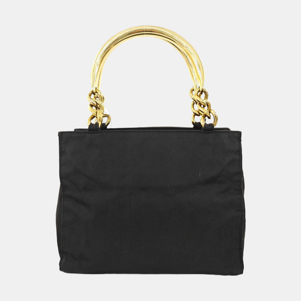 Nylon Tote Bag Black