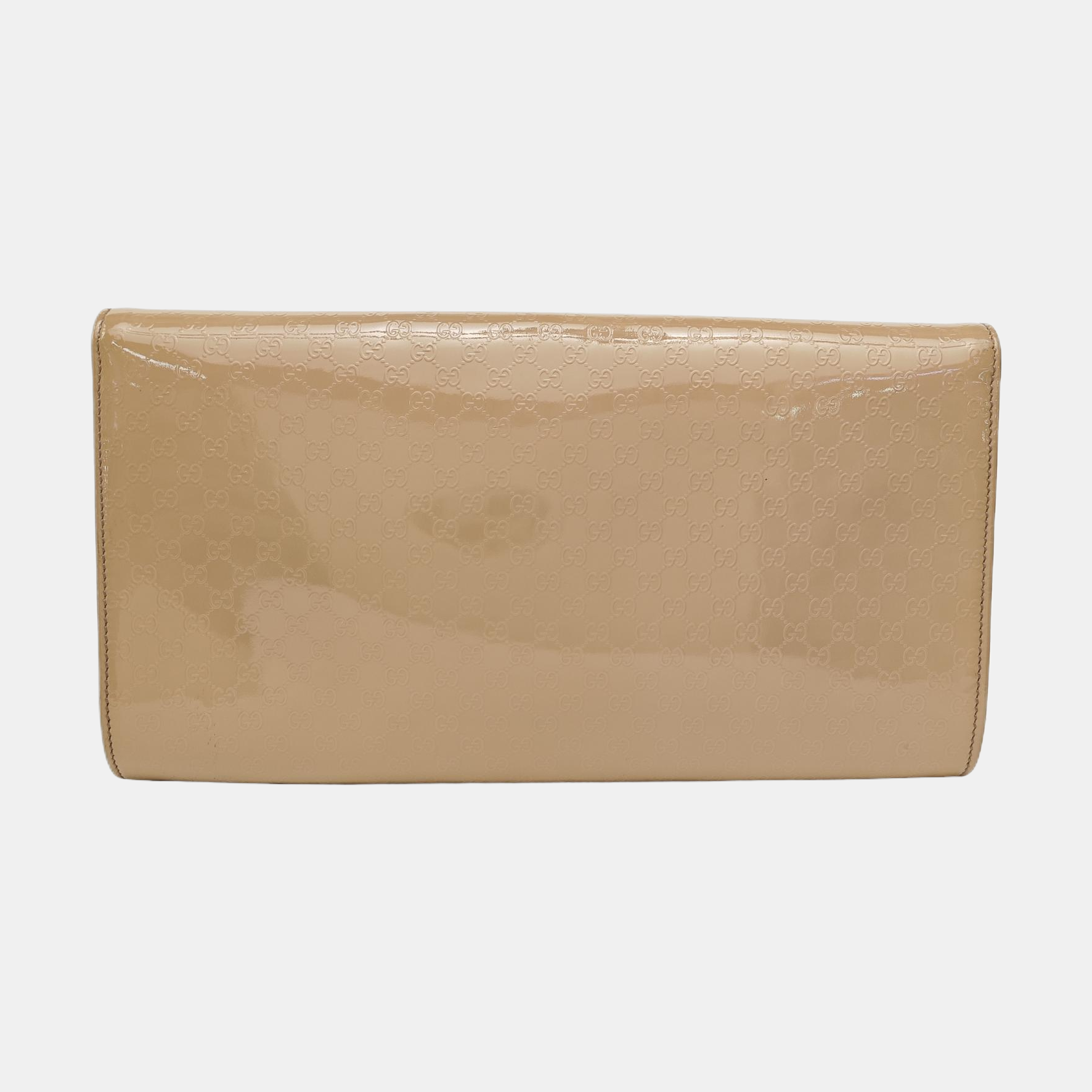 Monogram Calfskin Clutch Pink