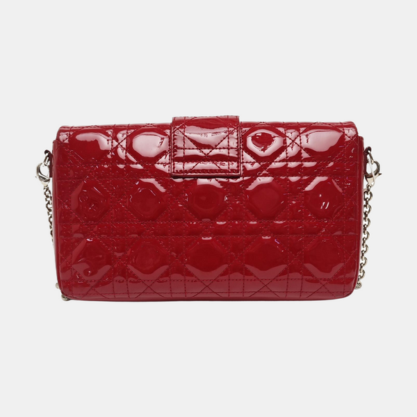 New Lock Cannage Patent Leather Red
