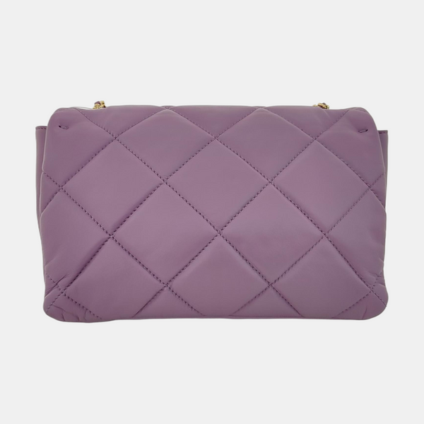 Ginny Quilted Calfskin Purple