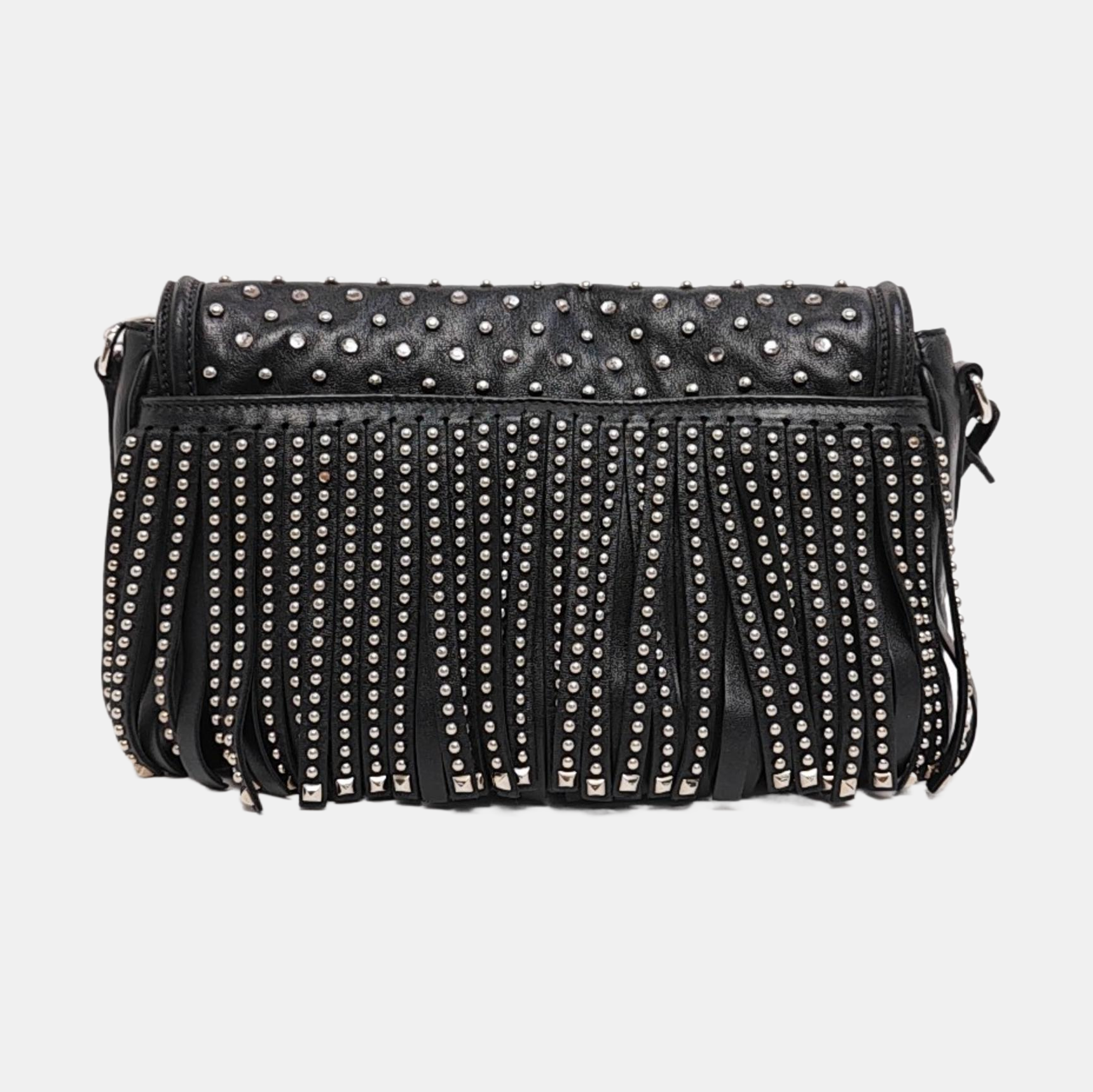 Calfskin Shoulder Bag Black