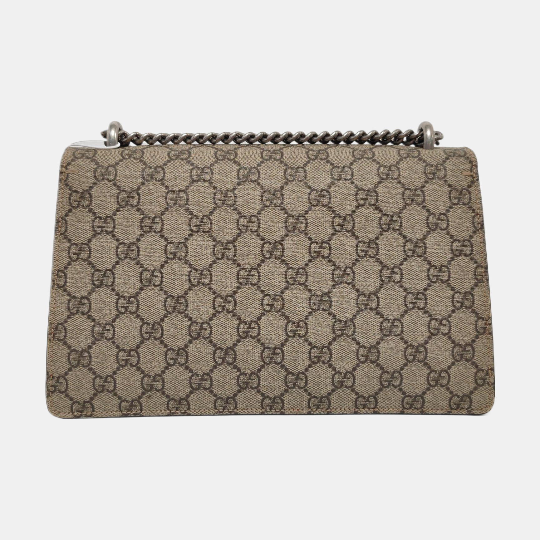 Authenticated pre-owned  Dionysus Small Monogram Coated Canvas Beige - Shoulder Bag at Looply