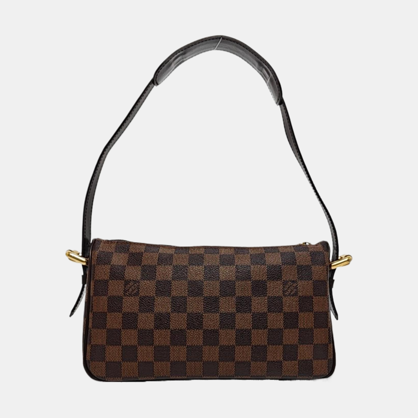 RAVELLO GM Damier Ebene Coated Canvas Brown