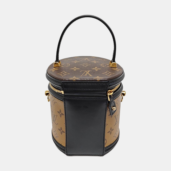 CANNES PM Monogram Coated Canvas Brown