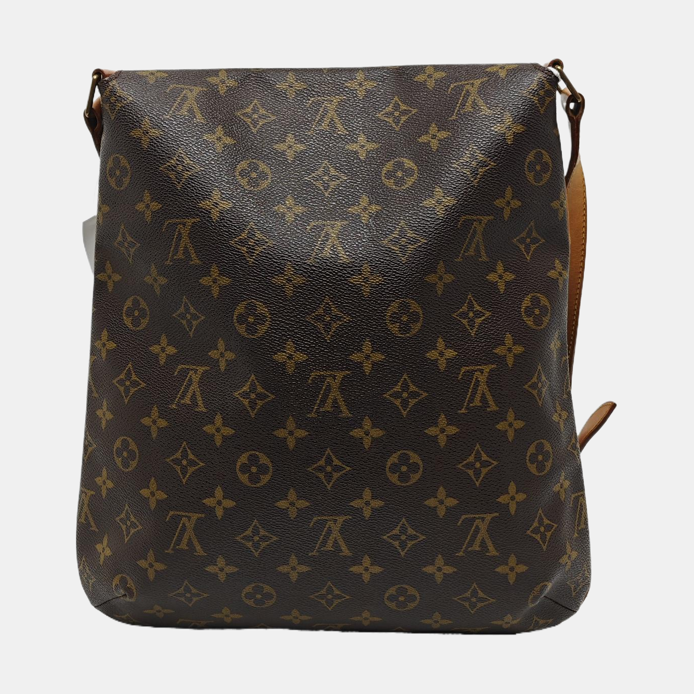 MUSETTE TANGO Monogram Coated Canvas Brown