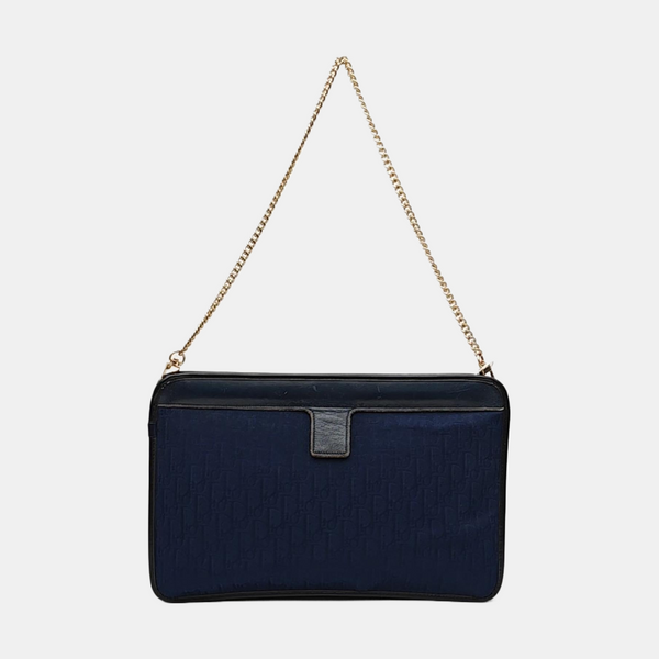 Vintage Honeycomb Oblique Canvas Blue