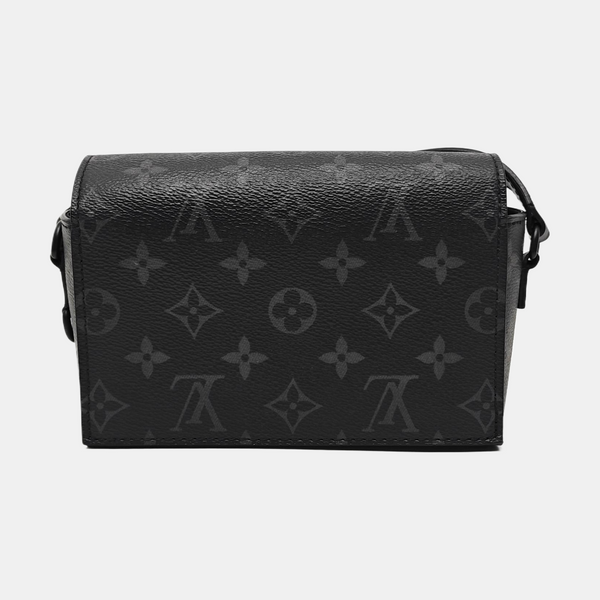 STEAMER Mini Monogram Coated Canvas Black
