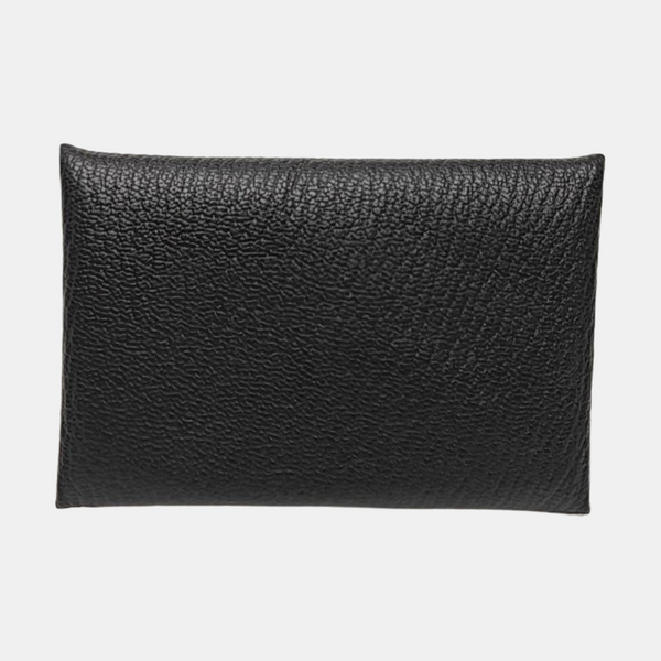 Calvi Chèvre Mysore Black Card Holder