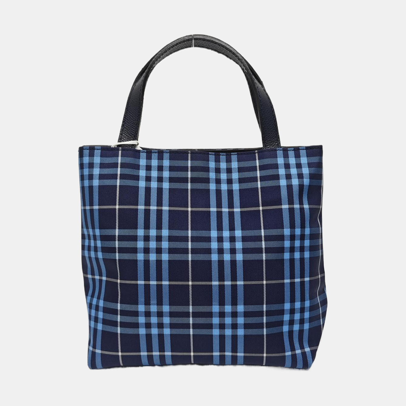 Canvas Top Handle Bag Blue