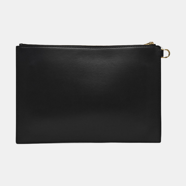 Calfskin Clutch Black