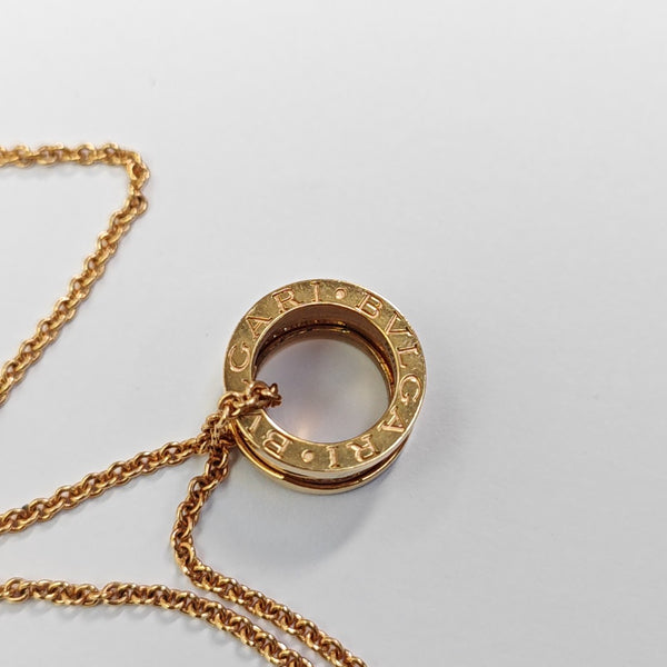 B.ZERO1 18k Rose Gold Necklace