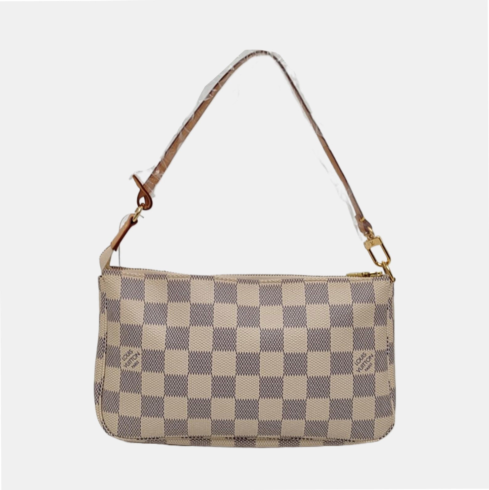 ACCESSOIRES GM Damier Azur Coated Canvas White