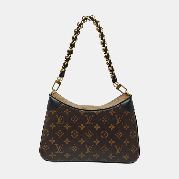 TWINNY Monogram Coated Canvas Brown