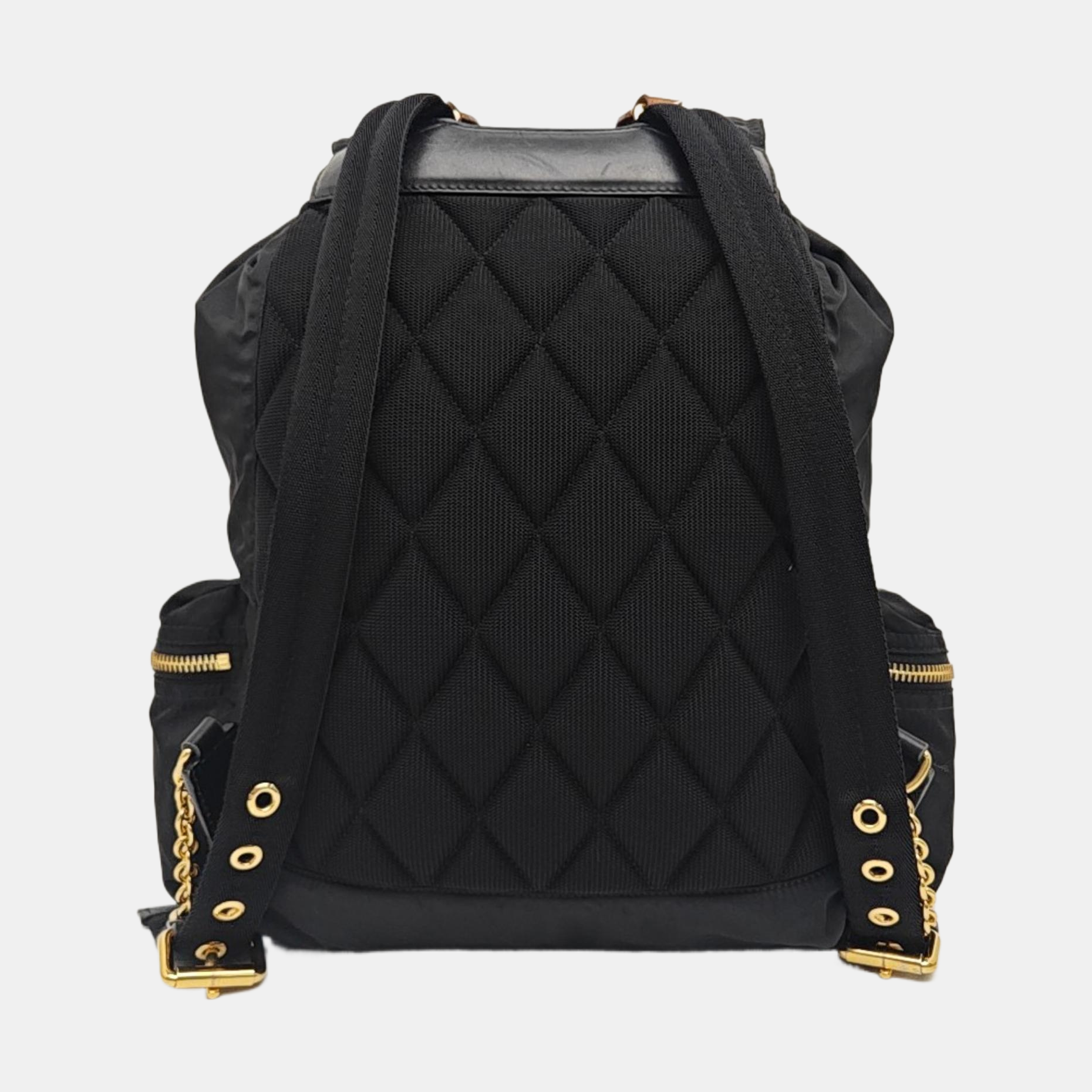 The Rucksack Medium Nylon Black