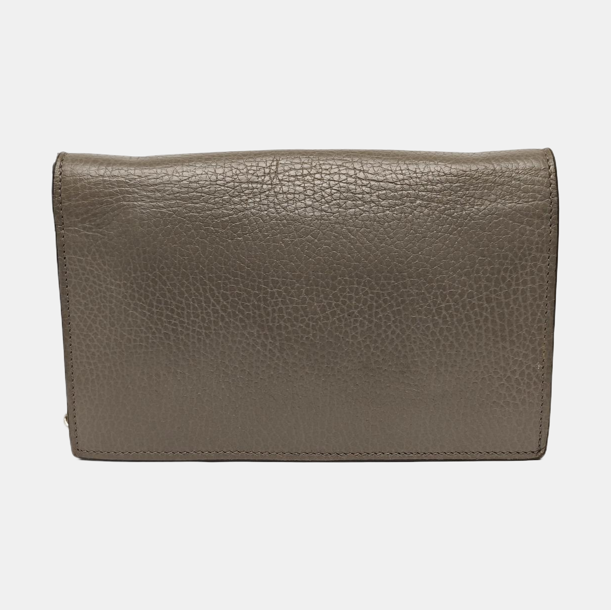 Interlocking G Small Calfskin Gray