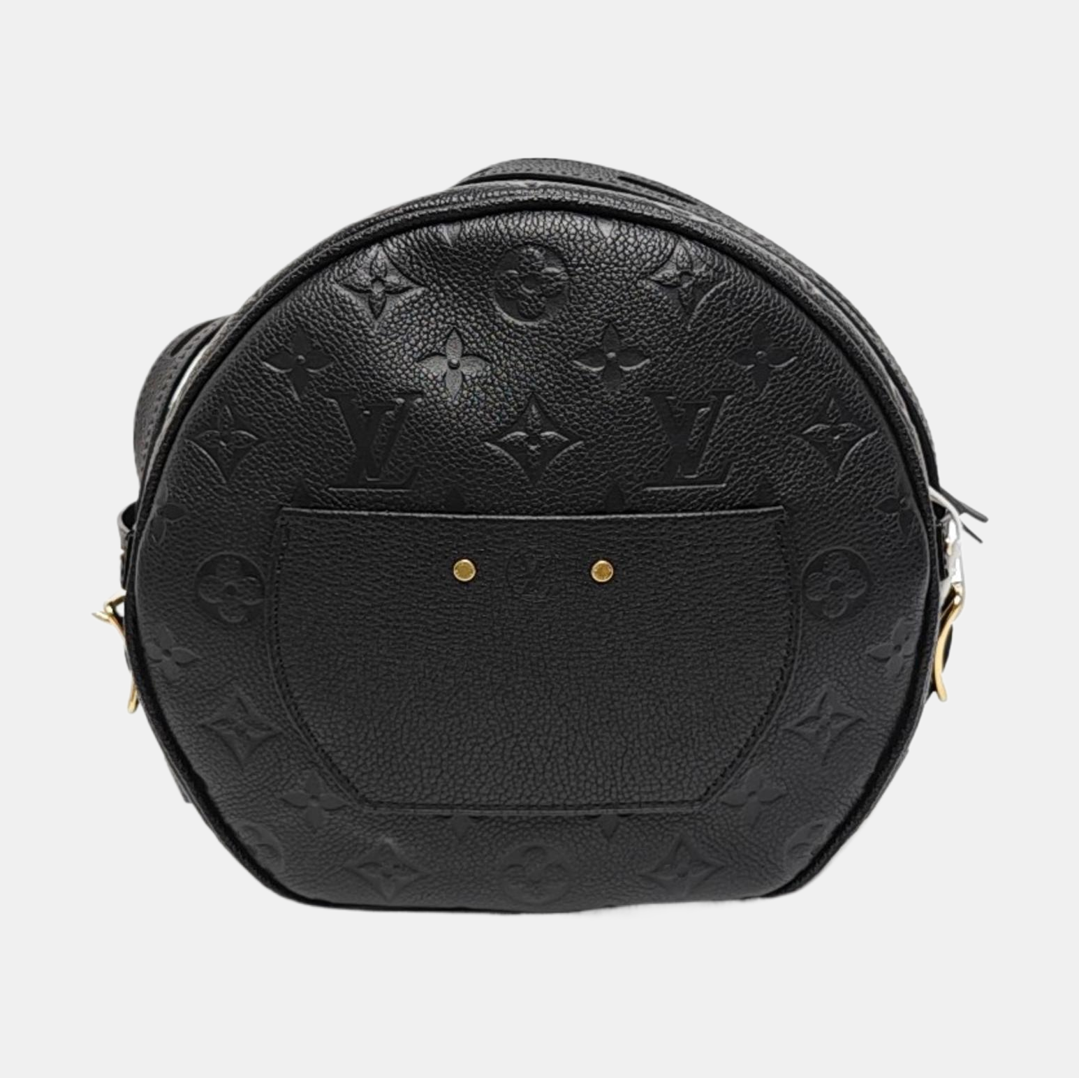 BOITE CHAPEAU MM Calfskin Black