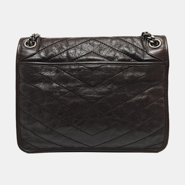 NIKI Medium Quilted Calfskin Brown