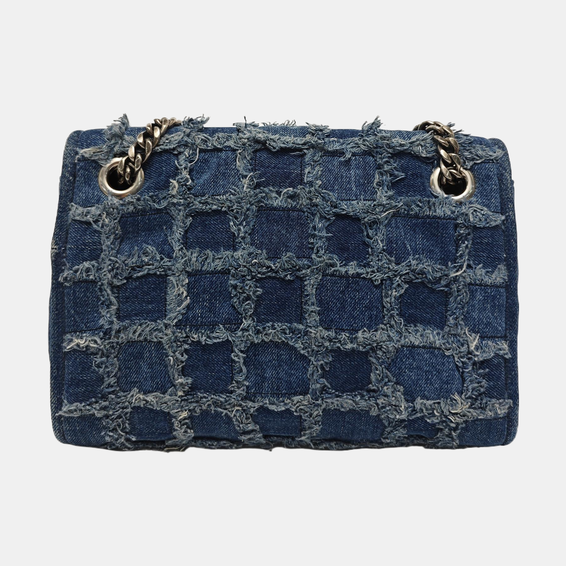 Denim Shoulder Bag Blue