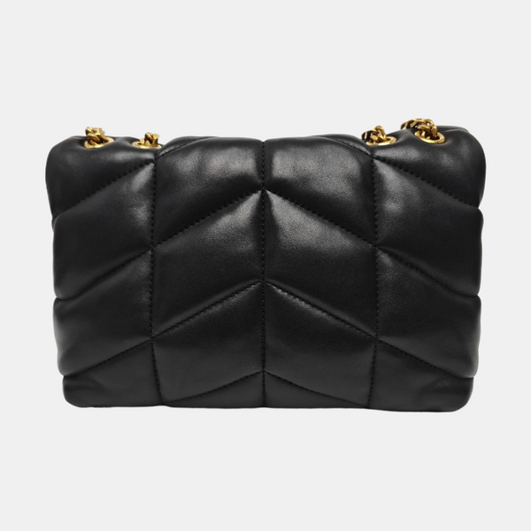 PUFFER Quilted Lambskin Black