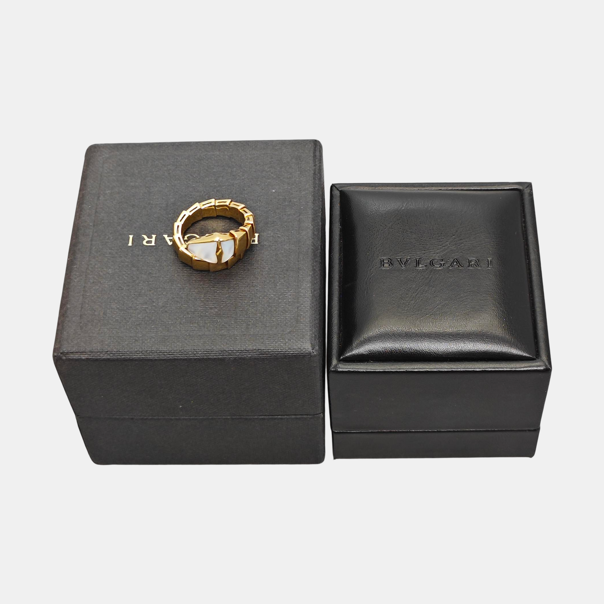 SERPENTI 18k Gold Ring EU 52
