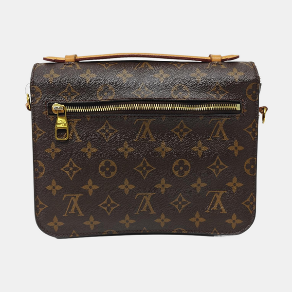 Lona Revestida Monogram marrón Métis MM