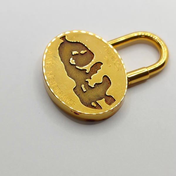 Gold Metal Bag Charm