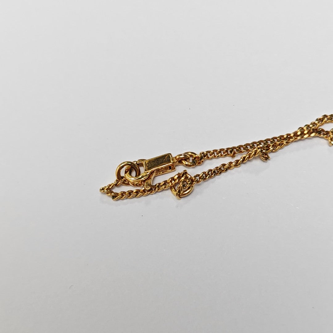 ALPHABET Brass Gold Necklace