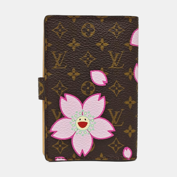 Monogram Coated Canvas Card Holder Brown