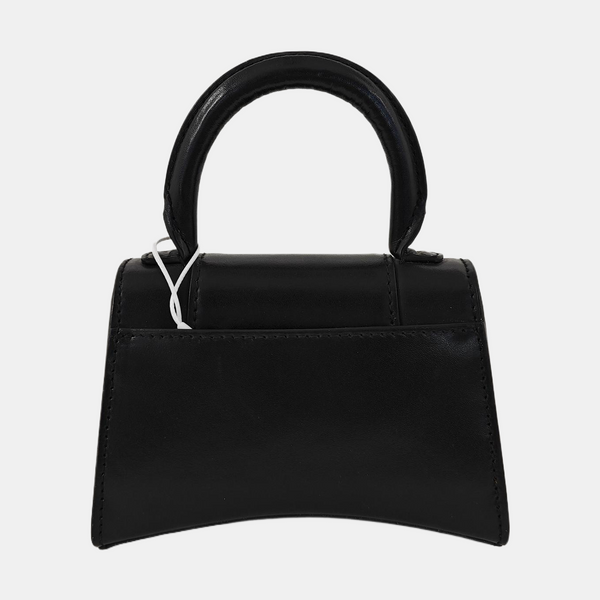 Hourglass Mini Calfskin Black