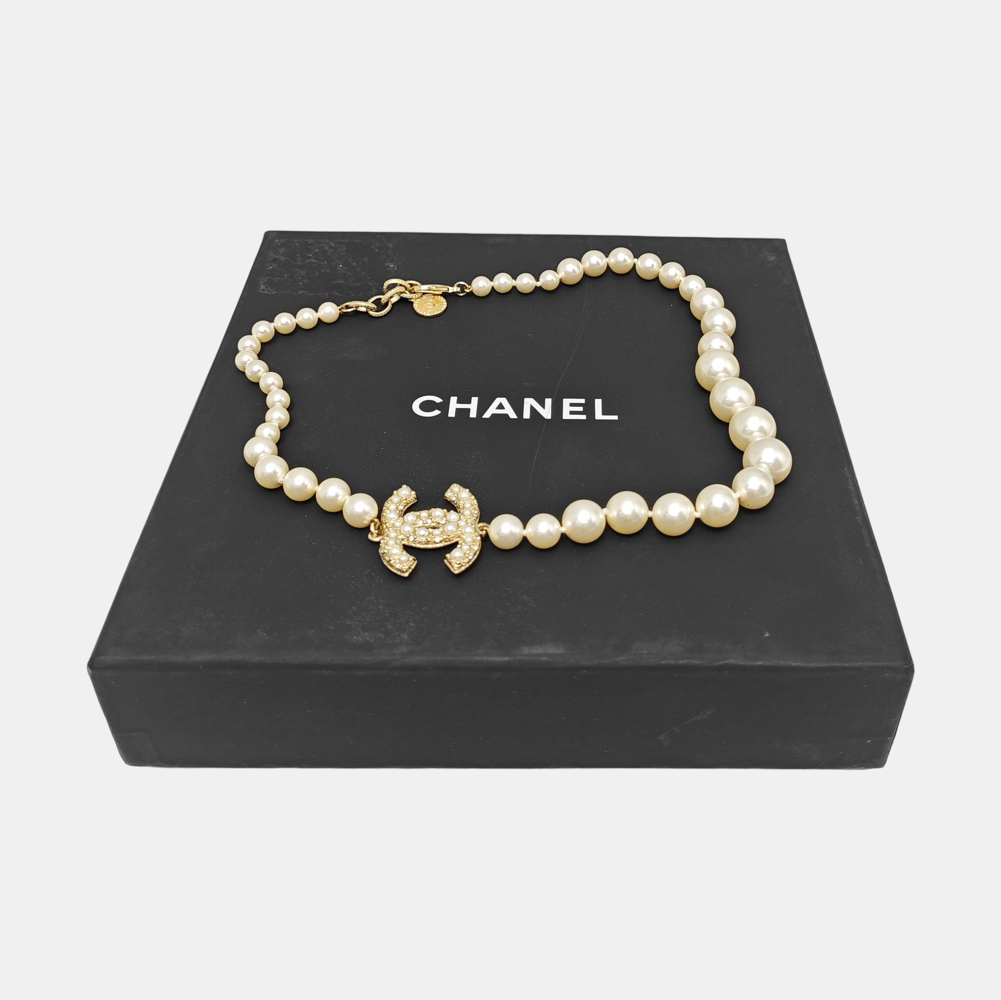 Metal White Necklace