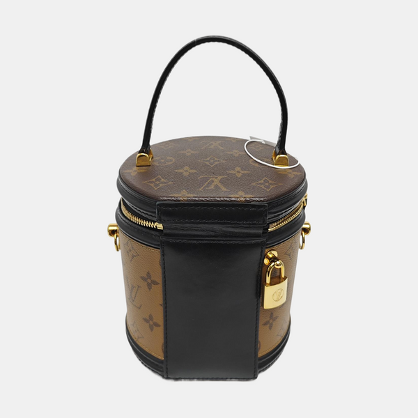 CANNES PM Monogram Coated Canvas Brown