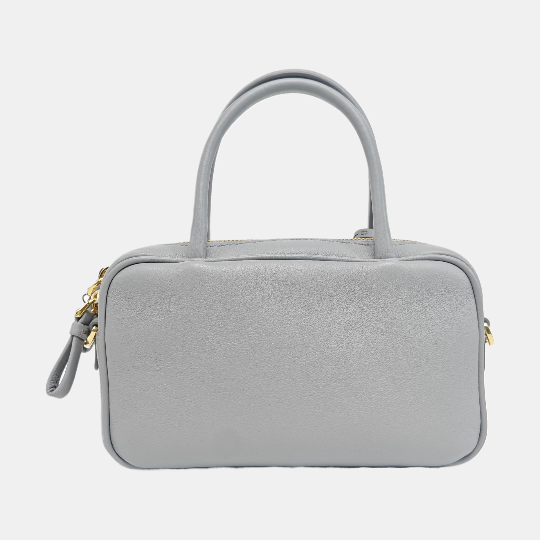Calfskin Shoulder Bag Blue
