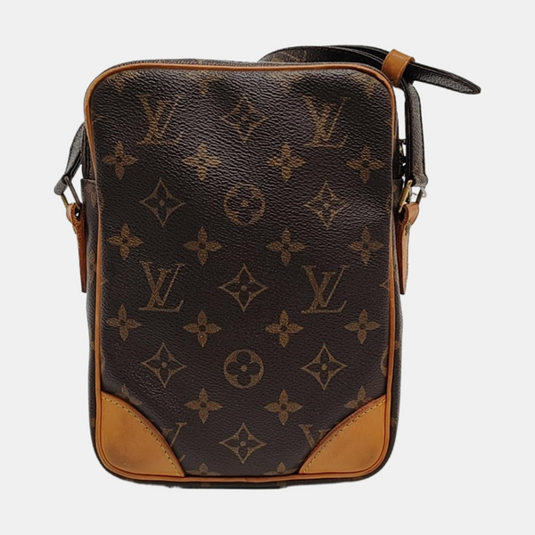 DANUBE Monogram Coated Canvas Brown