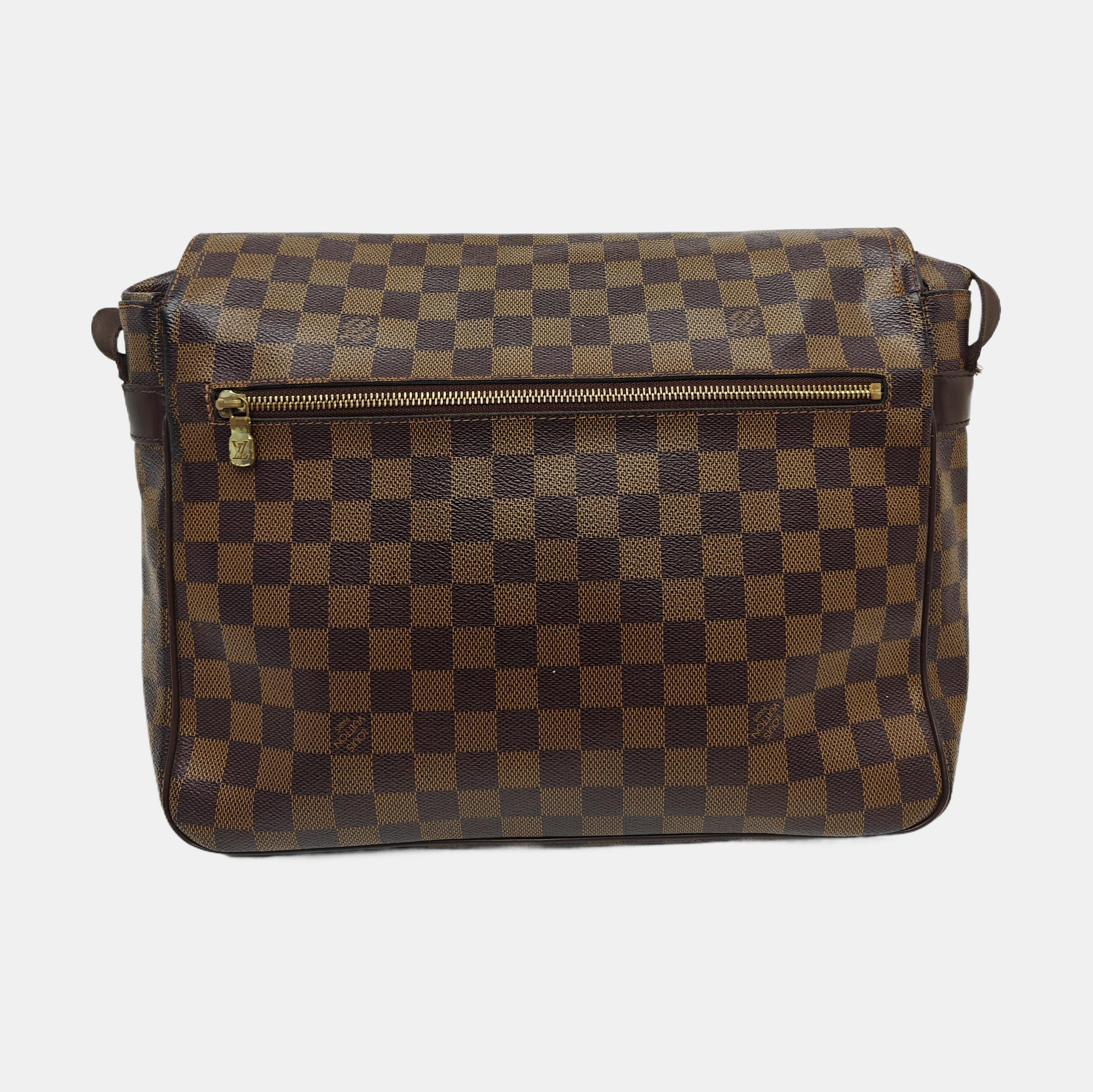 MELVILLE Damier Ebene Coated Canvas Brown