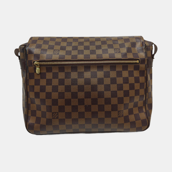 MELVILLE Damier Ebene Coated Canvas Brown