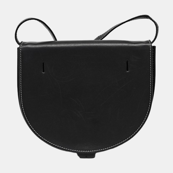 Heel Calfskin Black