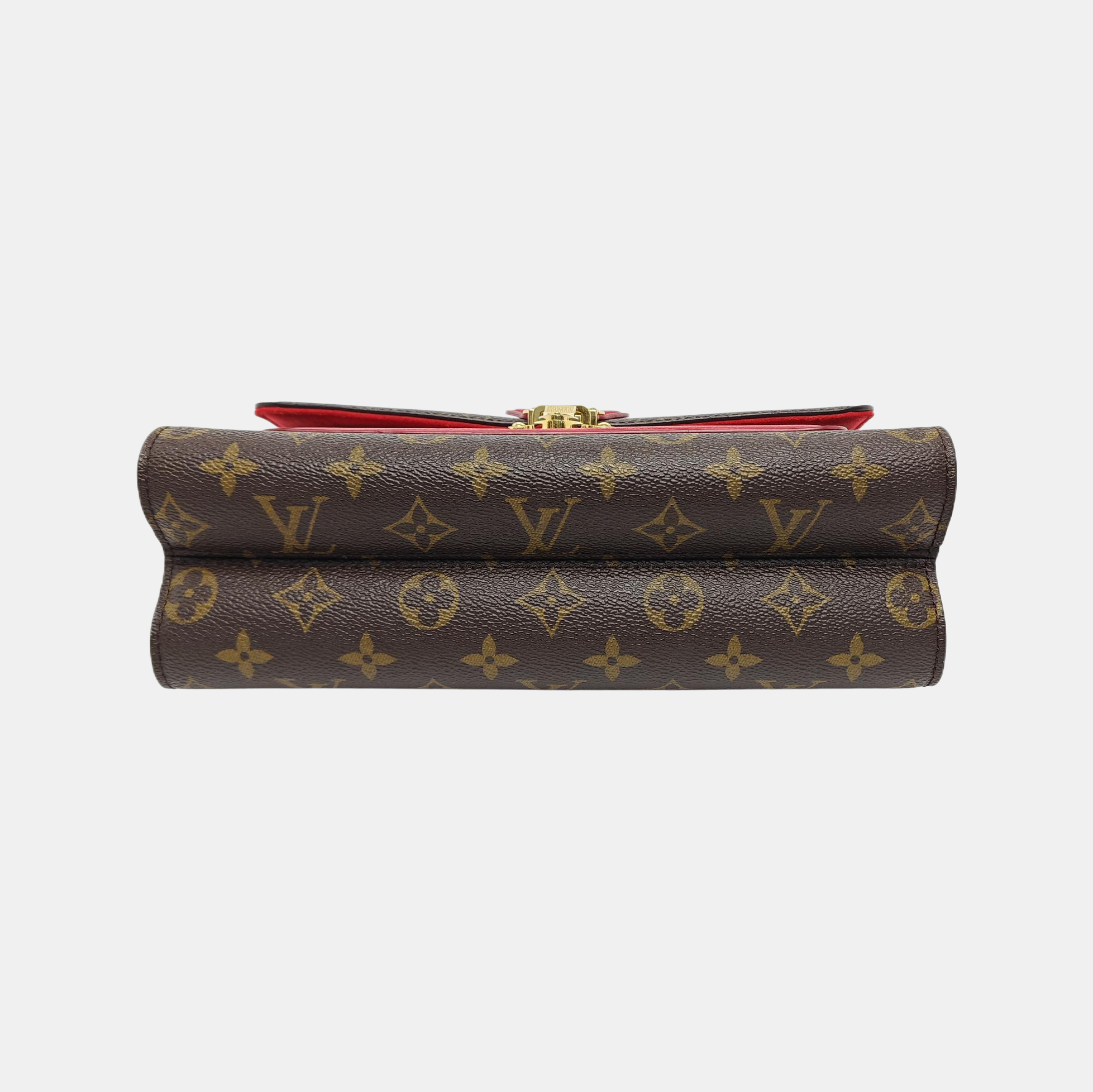 VICTOIRE Monogram Coated Canvas Brown