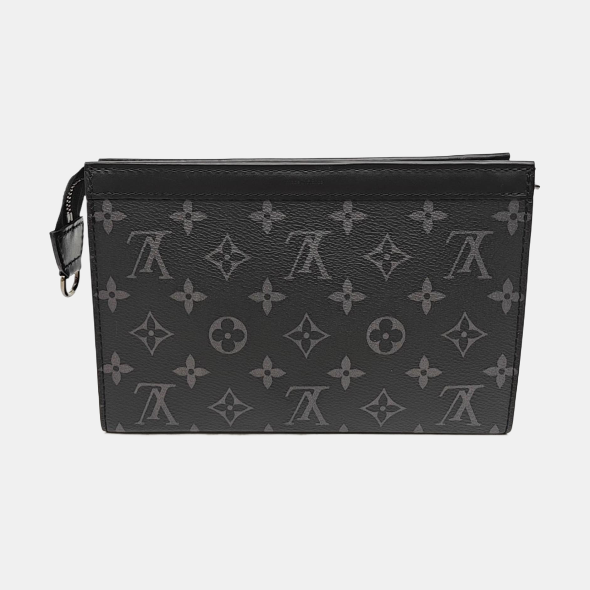 GASTON Monogram Coated Canvas Gray