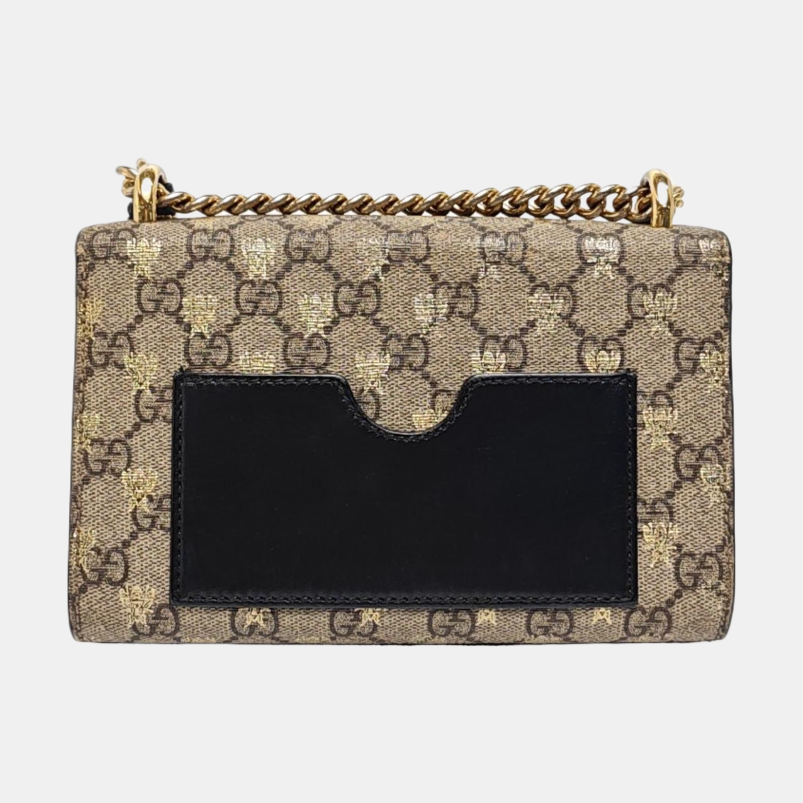 Authenticated pre-owned  Padlock Small Monogram Coated Canvas Beige - Crossbody Bag at Looply