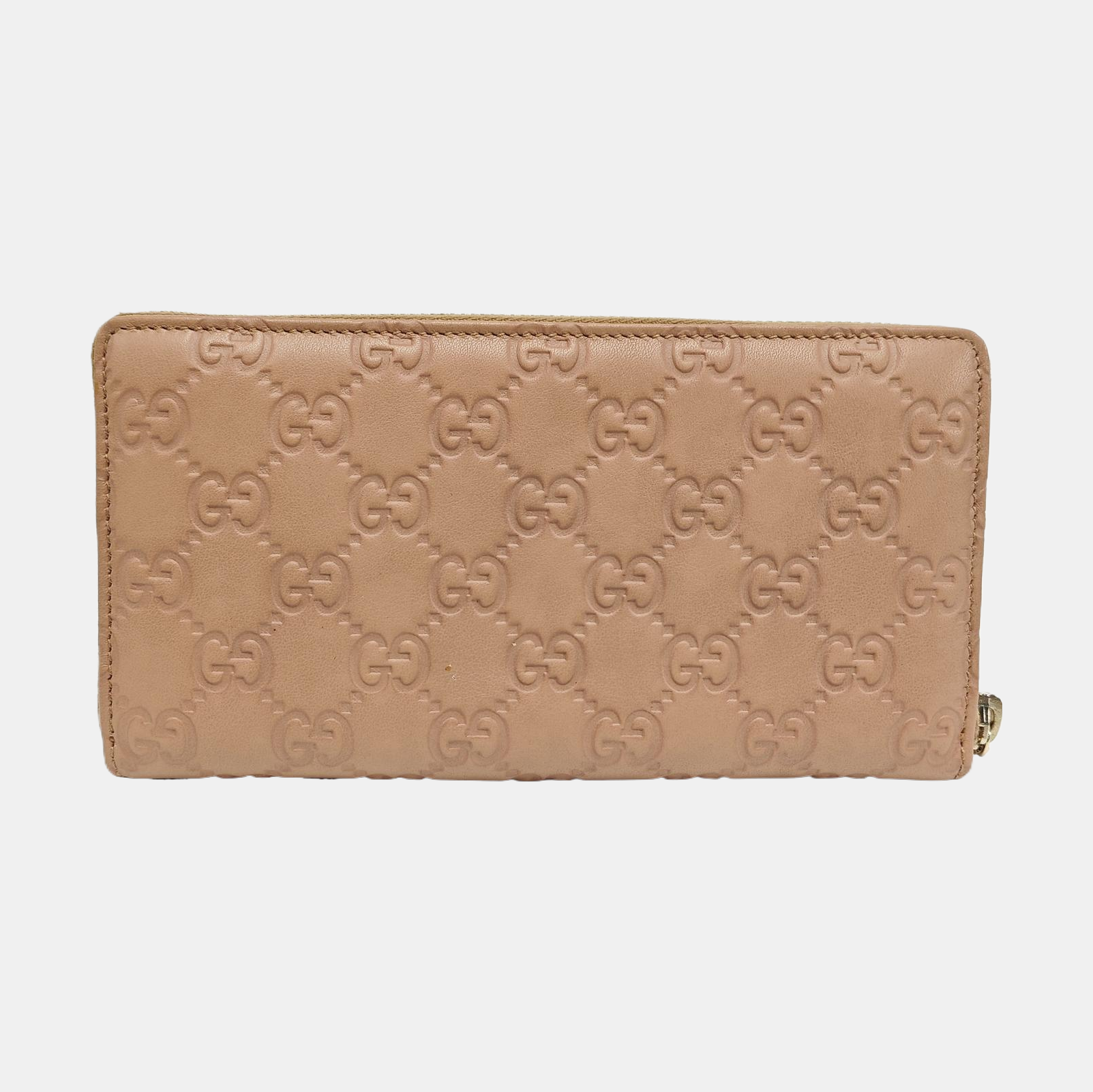 Monogram Calfskin Wallet Pink