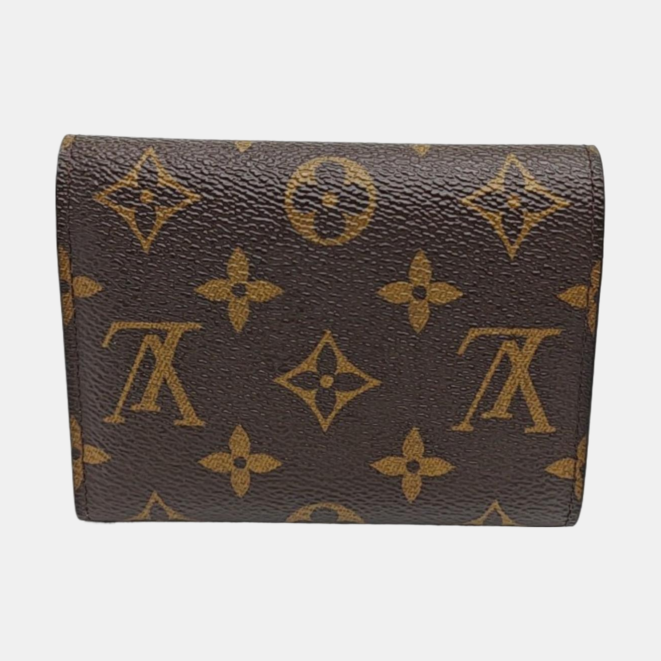 VICTORINE Monogram Coated Canvas Brown Wallet