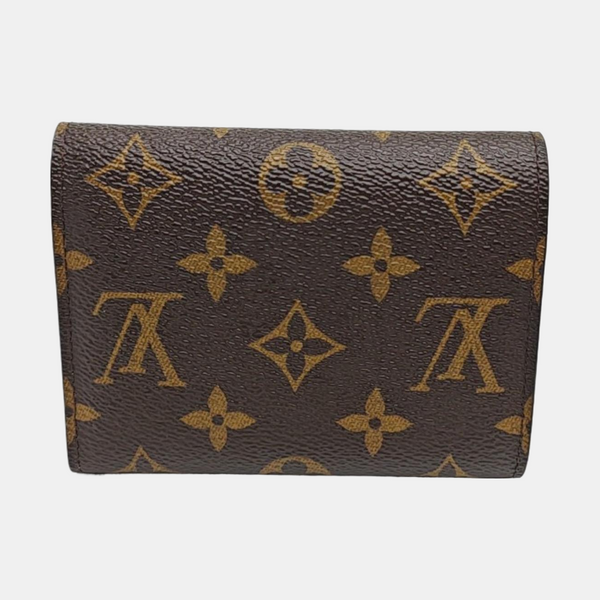 VICTORINE Monogram Coated Canvas Brown Wallet