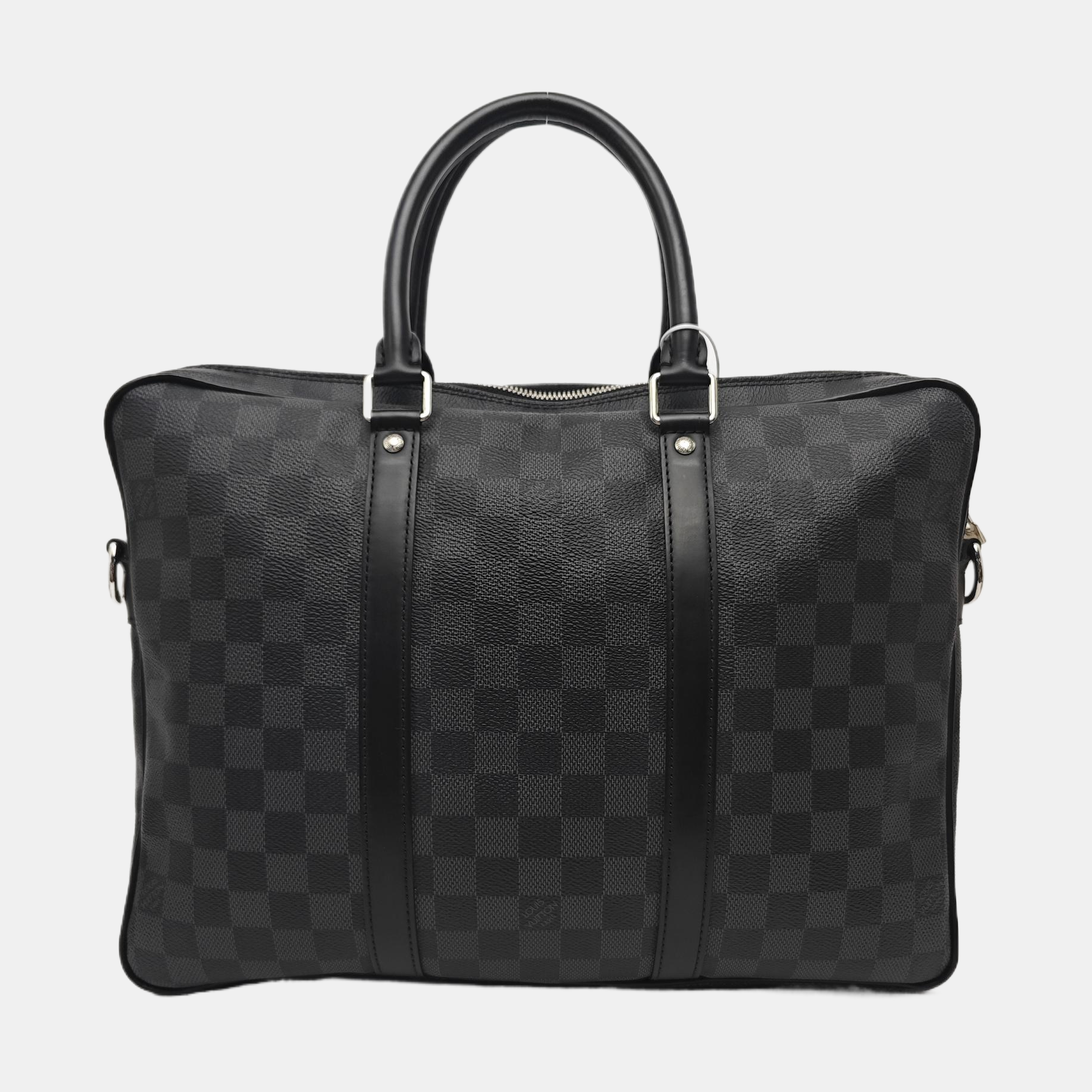 PORTE-DOCUMENTS PM Damier Graphite Coated Canvas Gray