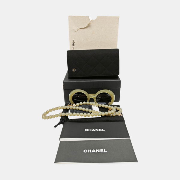 Synthetic Sunglasses Black