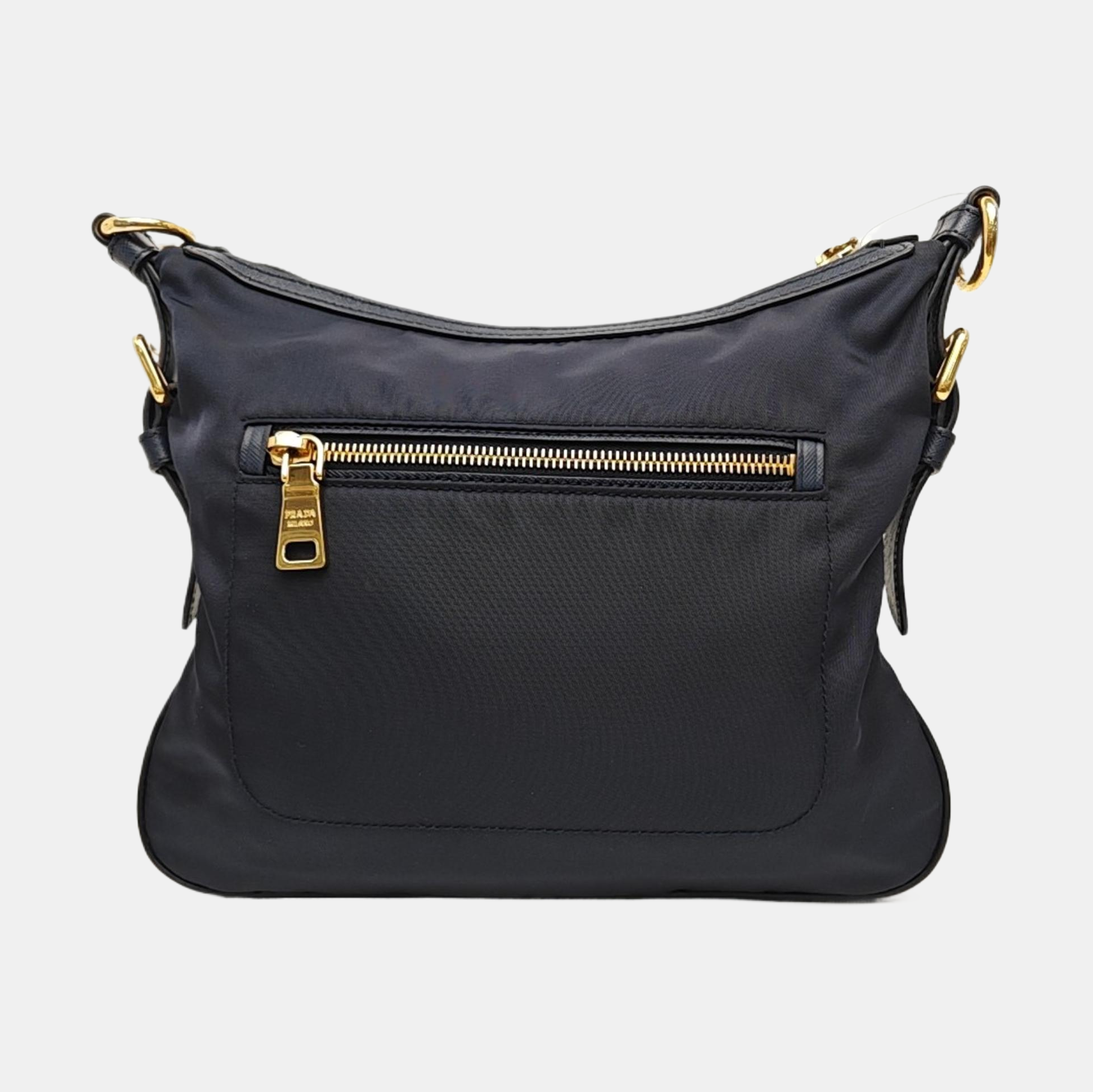 Nylon Shoulder Bag Blue