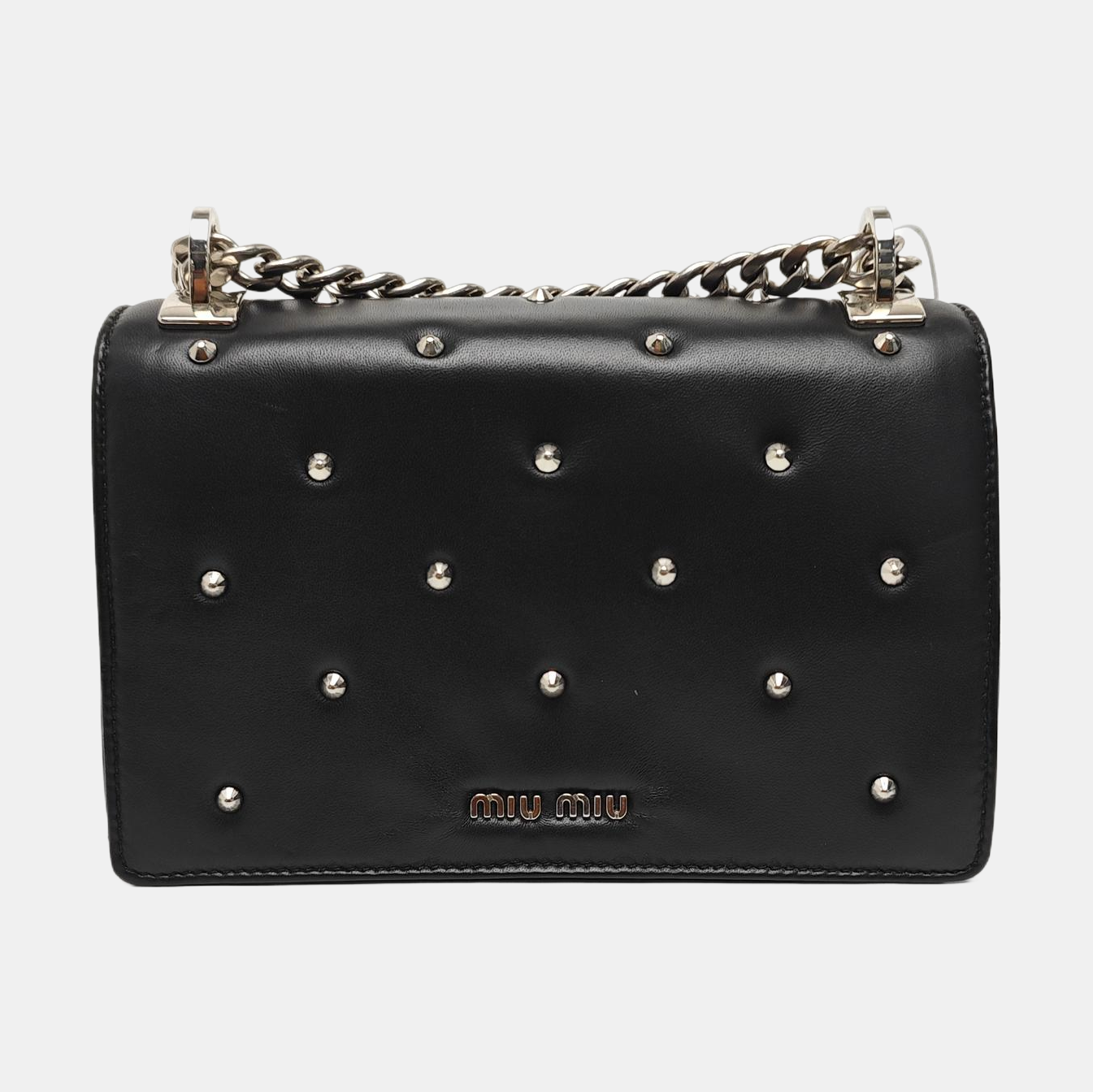 Lambskin Shoulder Bag Black